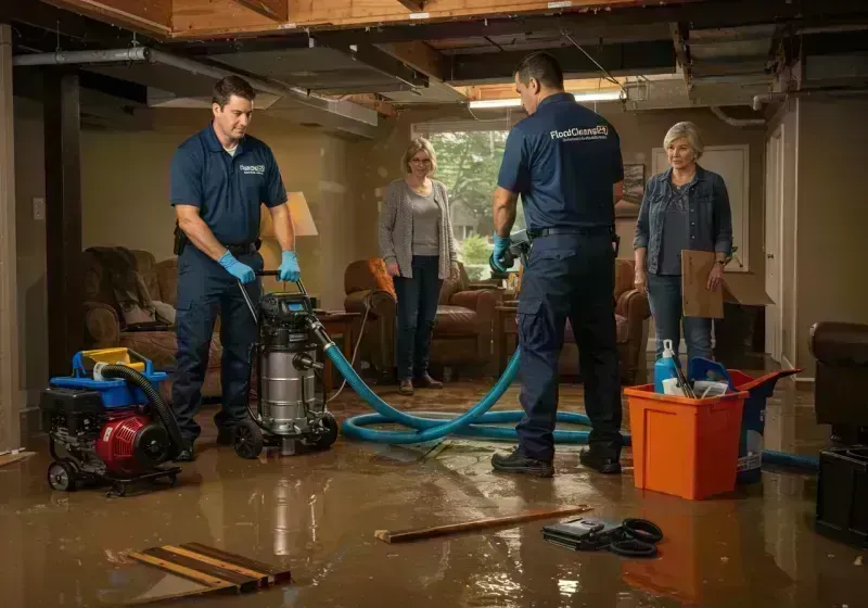 Basement Water Extraction and Removal Techniques process in Bainbridge, NY