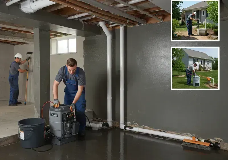 Basement Waterproofing and Flood Prevention process in Bainbridge, NY